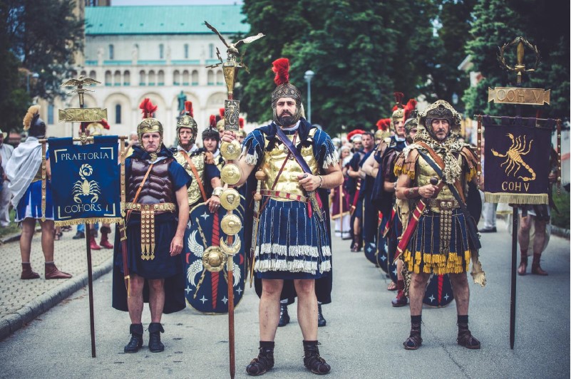 Rievocazione storico romana