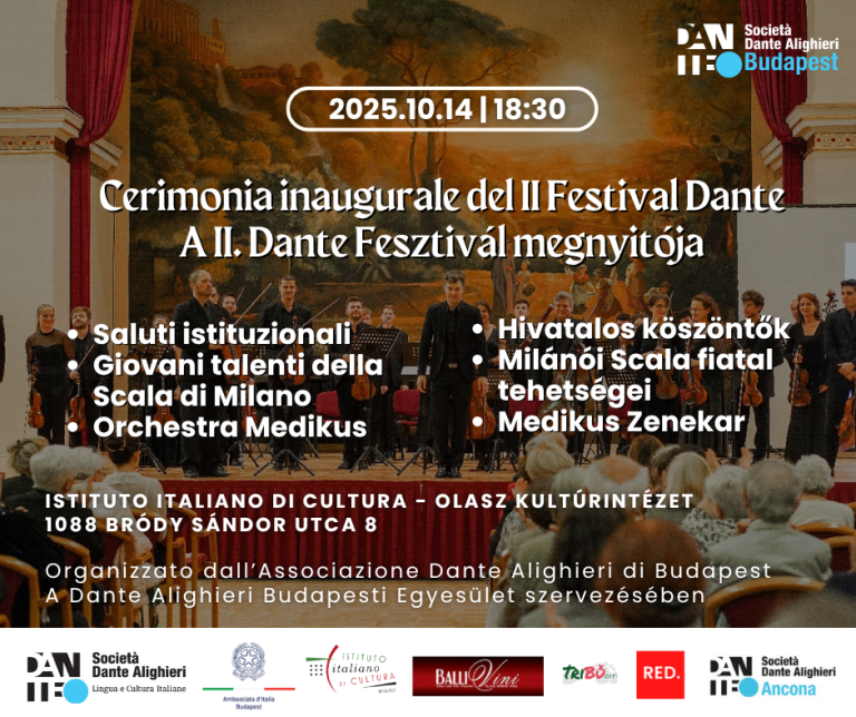 Festival Dante al Centro d’Europa – 2025.10.14