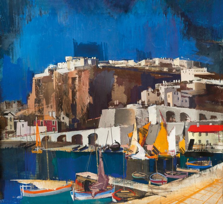 Aba-Novák Vilmos_Kikötő