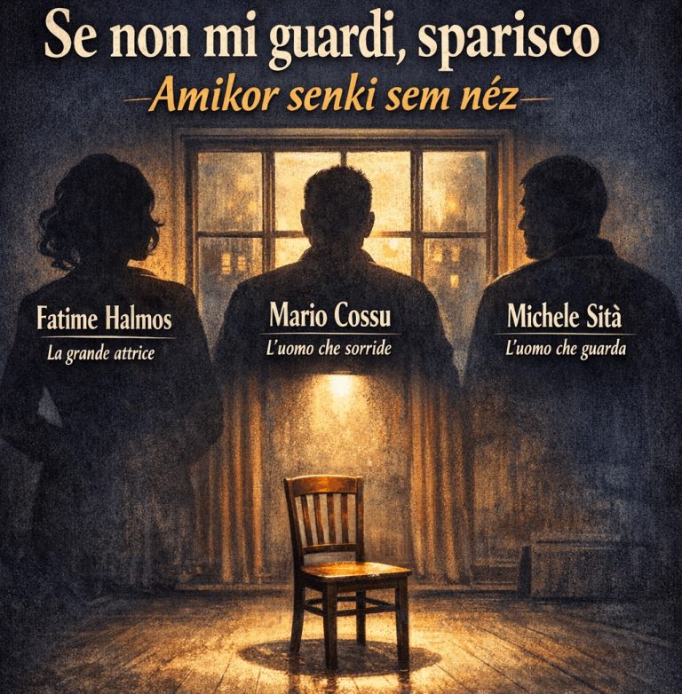 Se non mi guardi sparisco – Amikor senki sem néz – plakát – senza info