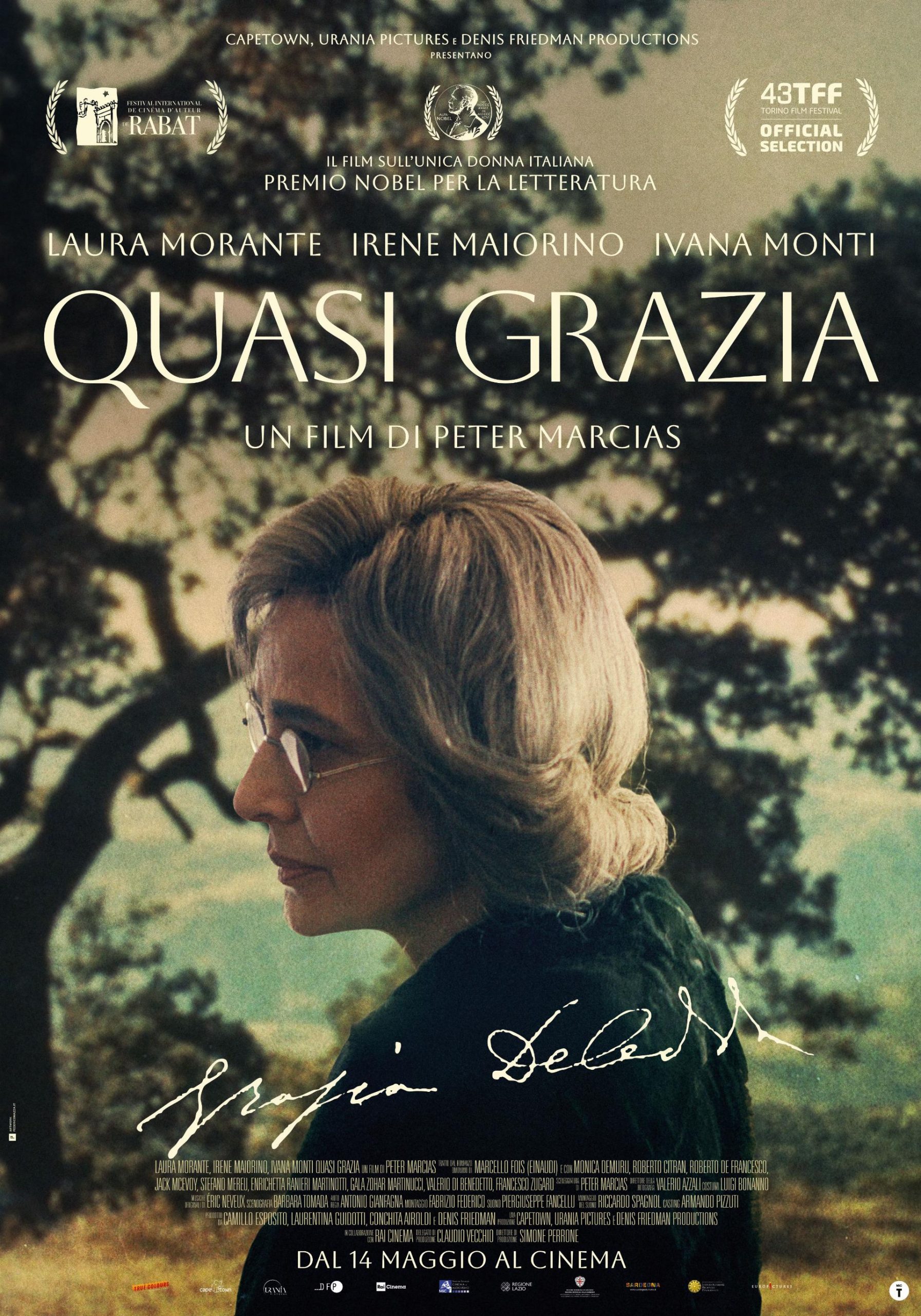20 ottobre 2026, ore 18:00 - Proiezione del film „Quasi Grazia”